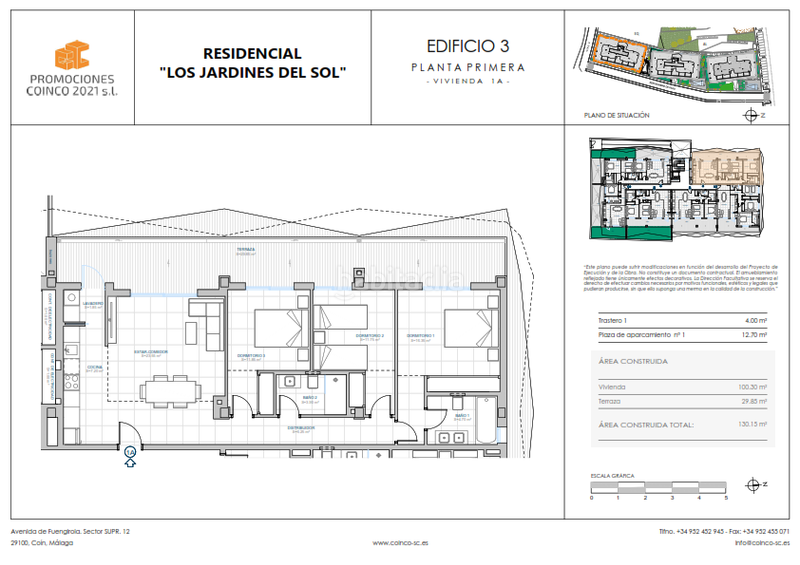 Foto a12d9b71-1396-4064-85bb-79b8f633ee21. Flat 100m<sup>2</sup> with heating pool in Coín