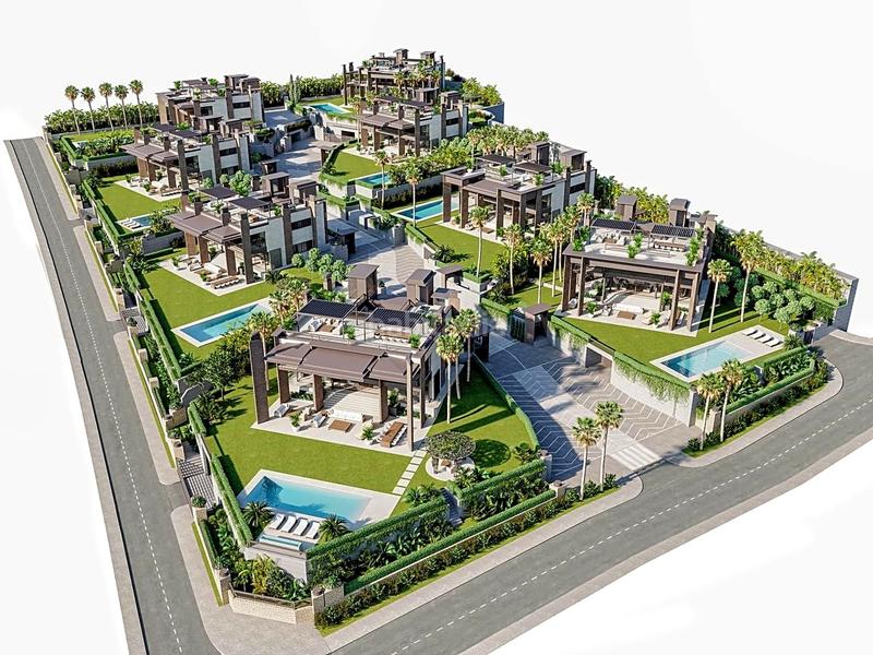 Foto 4a023b82-24a5-41de-a03b-f91965cf3ddc. Haus mit heizung parking pool in La Dama de Noche - La Alzambra Marbella