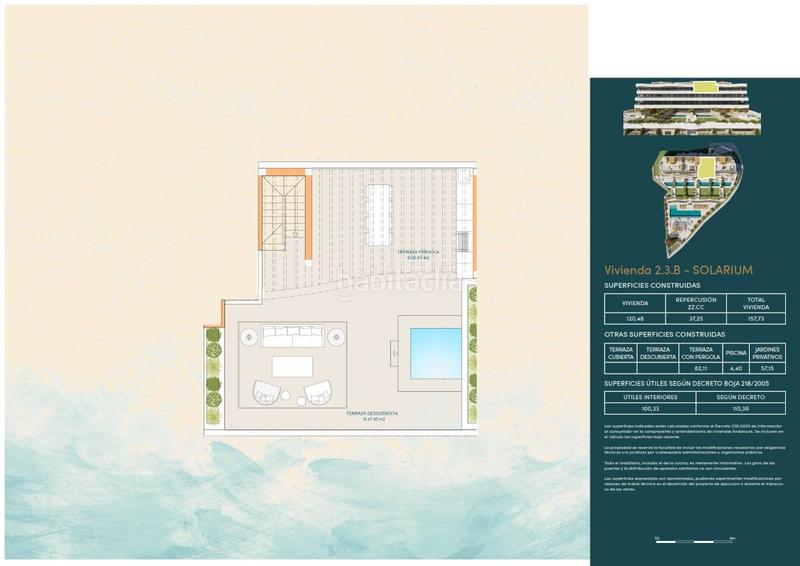 Foto 5660f61a-78e0-4255-a742-6ef4ca4908f7. Dachwohnung mit parking pool in El Faro de Calaburra - Chaparral Mijas