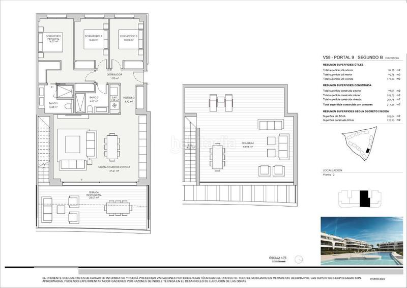 Foto ddc91d34-5f24-40fa-b325-1643b48e38e2. Attique avec chauffage parking piscine dans Nueva Atalaya Estepona