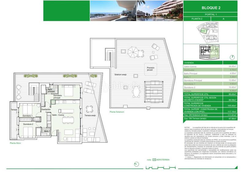 Foto b6875301-0334-4b3c-94ae-f6c07d2295e1. Attico con riscaldamento parcheggio piscina in Guadalobón Estepona