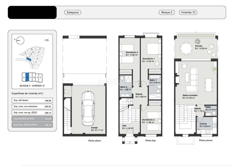 Foto ae3cb639-d0b6-4f17-b9d9-a6d05f776e9c. Casa a schiera con riscaldamento parcheggio piscina in Estepona