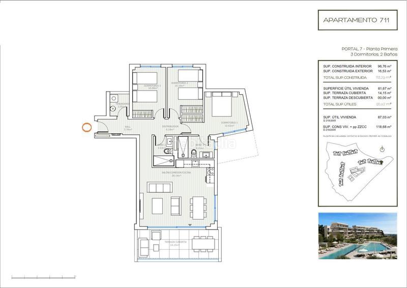 Foto 2fe5f937-647d-47b6-b53d-1ab0e7df6d70. Appartement mit heizung parking pool in Hipódromo - Cerrado del Águila Mijas