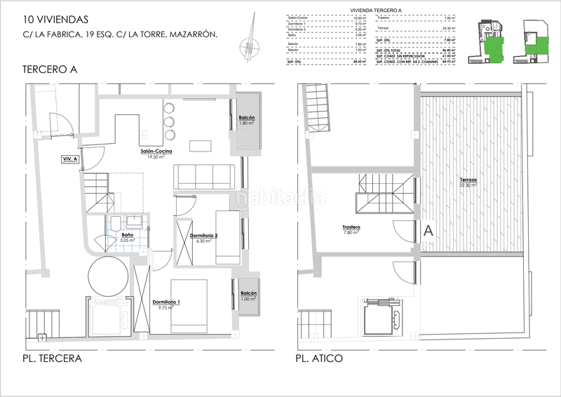 Foto 9addb30e-d5ad-49aa-8781-38d5d292c115. Dachwohnung in Pescadores Mazarrón