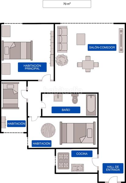Foto 499b382a-9a57-495d-be67-b6a3e636af4c. Piso estupendo piso en doctor fleming en El Arenal - La Pólvora Dos Hermanas