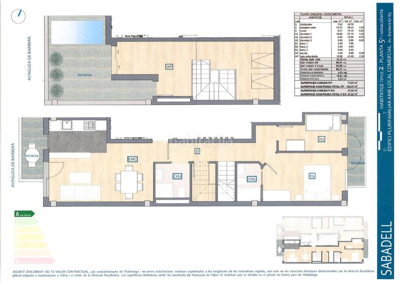 Foto 09a9efd5-e672-4e8a-a0e2-bbc7d5f4b70b. Pis 70m<sup>2</sup> a avinguda de barberà 67 a Eixample Sabadell