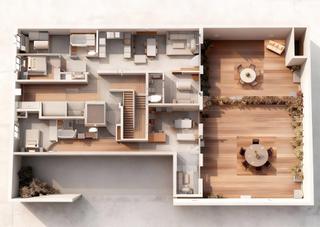 Planta baixa a Creu de Barberà