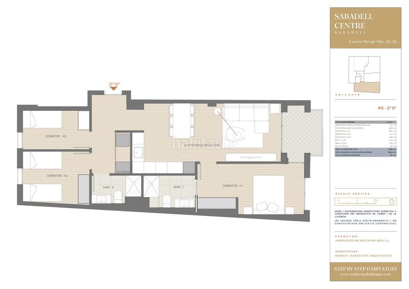 Foto f07f6043-216a-4e2b-a682-d7bd50355720. Piso 86m<sup>2</sup> de obra nueva carrer metge mir en Covadonga Sabadell