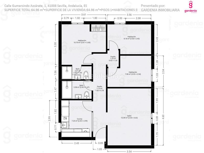 Foto b6fbd2e2-46bb-4c9b-8b44-c648487b879b. Affitto appartamento in Cruz Roja Sevilla
