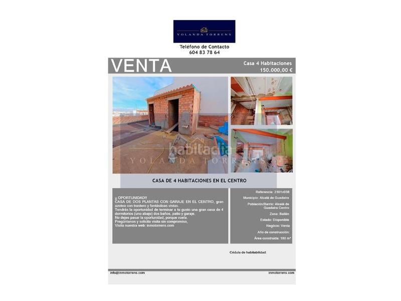 Foto 479cda35-6652-4523-bc11-c316ef1ecb16. Casa con parcheggio in Los Molinos Alcalá de Guadaira