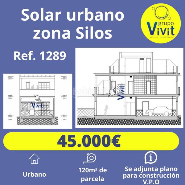 Foto 0395a08e-4755-425a-b05d-9bd73535fb5c. Terreno residencial solar en venta en zona silos. en Alcalá de Guadaira