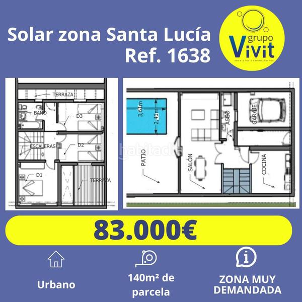 Foto 4353f69d-85a4-404c-8eac-2cd98d37395c. Terrain résidentiel dans Los Molinos Alcalá de Guadaira