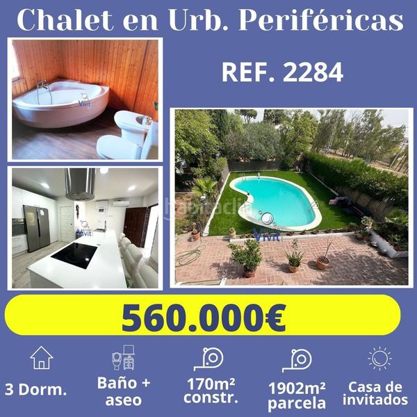 Foto 2a3cab08-0d2b-457c-9aec-c45c3942b720. Chalet con parcheggio piscina in Los Molinos Alcalá de Guadaira