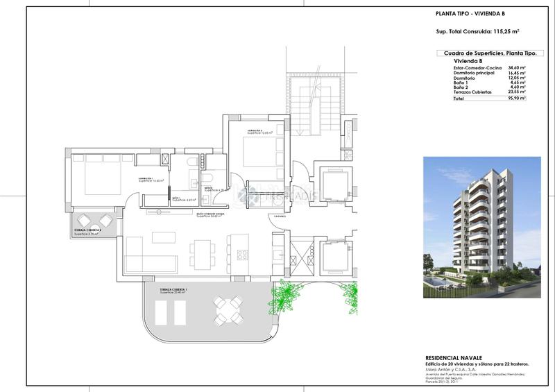 Foto aea9e615-cb47-4e3d-83fe-1b9f02b299cd. Appartamento con riscaldamento parcheggio piscina in Guardamar del Segura