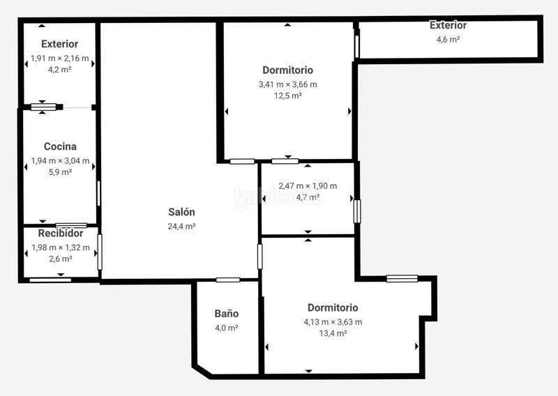 Foto ad17d919-8e6b-40a9-b3e1-f5ab44f34cbc. Etagenwohnung in Barrio de Zaidín Granada