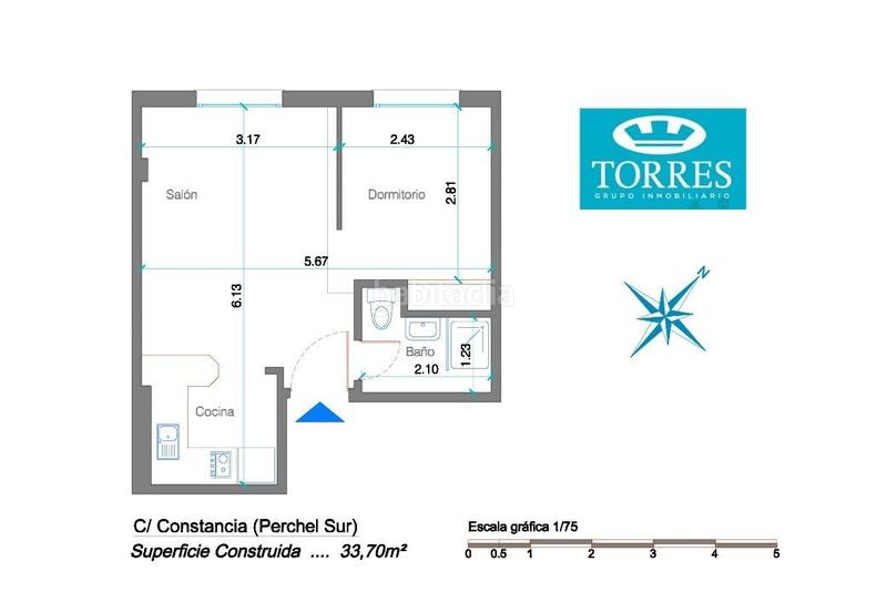 Foto c7f0af11-f9a8-4dcb-a654-9fedd5a79379. Apartament a Perchel Sur - Plaza de Toros Vieja Málaga