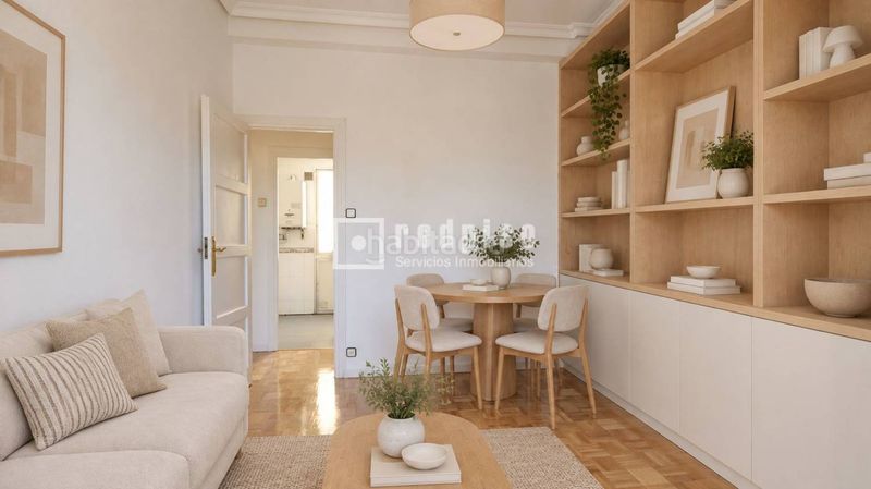 Foto 5b383837-615e-4edb-b230-b391bd2e91ea. Flat with heating in Vallehermoso Madrid