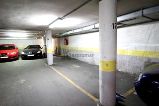 Autoparkplatz in Almazán