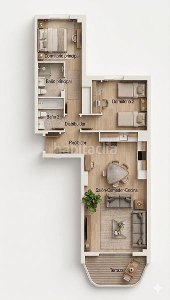 Foto 76881d9d-1365-41cc-bd37-3189ae10565c. Pis amb aparcament piscina a Los Guindos - Parque Mediterráneo - Santa Paula Málaga