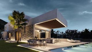 Chalet  Canarios, las villas del higueron. Venta de villa con cinco dormitorios en fuengirola, málaga, cost