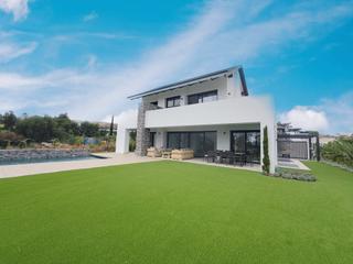 Xalet  Buho real j de aguila, las balinesas. Venta de villas casas pasivas con cuatro dormitorios en mijas co
