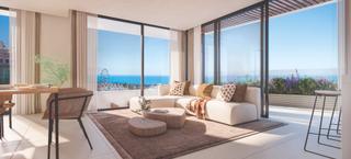 Pis  Del mar, marina golden bay. Venta de apartamento con tres dormitorios en benalmádena, málaga
