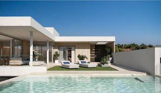 Xalet  Capri, zenity cyan. Venta de villa con cuatro dormitorios en estepona, málaga, costa