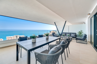 Attique à Las Gaviotas - Carvajal. Venta de ático dúplex con tres dormitorios en fuengirola, málaga