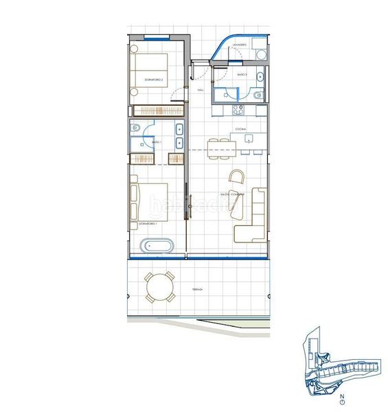 Foto 14916c66-c663-41a3-b498-9fcffcdd7e71. Piso venta de piso con dos dormitorios en benalmádena, málaga, costa del sol en Fuengirola