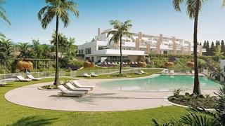 Pis  Doña julia, casa club golf doña julia. abril residencial. Venta de piso con dos dormitorios en casares, málaga, costa del