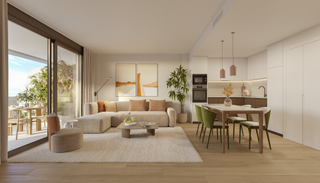 Apartament  Brida the kove fase i. Venta de apartamento con un dormitorio en el chaparral, mijas co