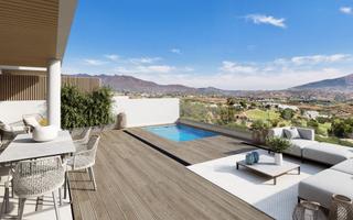 Ático  Viejo de ojén sunrise golf residences. Venta de ático dúplex con dos dormitorios en mijas costa, málaga