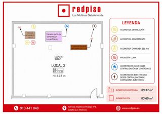 Lloguer Local Comercial a Los Molinos