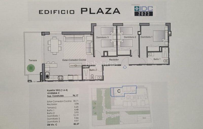 Foto 3736fc49-24a3-4f6f-8a02-a661be830c25. Piso  en venta en villarreal vilareal, 3 dormitorios. en Villarreal / Vila - real
