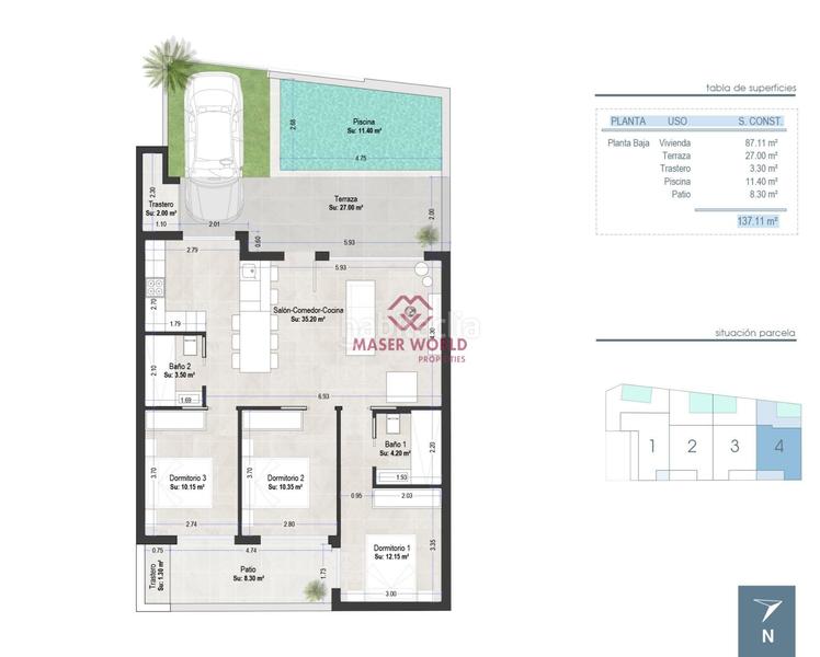 Foto 1bb22d23-0f61-4607-b6f2-00132705d6bd. Casa bungalows de obra nueva en Los Peñascos-El Salero-Los Imbernones San Pedro del Pinatar