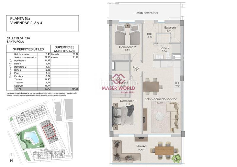 Foto e39f1d34-6251-4170-a805-f0be2062f59b. Ático complejo residencial de obra nueva en Playa Tamarit-Playa Lissa Santa Pola