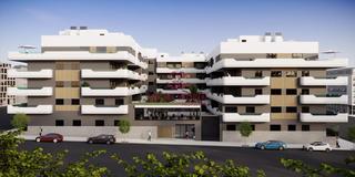 Planta baixa a Norte. Complejo residencial de obra nueva en santa pola