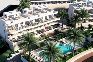 Rez-de-chaussée à Balcón de Finestrat-Terra Marina. Complejo residencial de obra nueva en finestrat