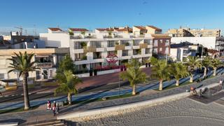 Planta baixa a Los Cuarteros. Residencial de obra nueva en primera línea de playa en san pedro