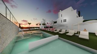 Casa adossada a Cox. Adosados de obra nueva en venta en cox  44 casas modernas con gr
