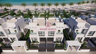 Casa pareada en Los Narejos_Punta Calera. Villas de lujo de nueva construcción frente al mar en los alcáza