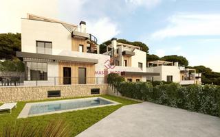 Casa aparellada a Polop. Pareados de obra nueva en polop