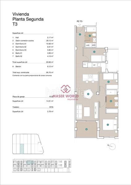 Foto 75cb15a8-712f-4d7d-9de0-e6172b123fbb. Àtic amb aparcament piscina a Jacarilla