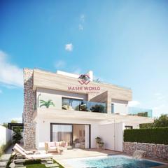 Chalet in San Pedro del Pinatar. Villas modernas de nueva construcción en venta en san pedro del