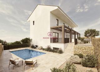 Casa aparellada a Coloma. Exclusivas villas adosadas de nueva construcción con piscina pri