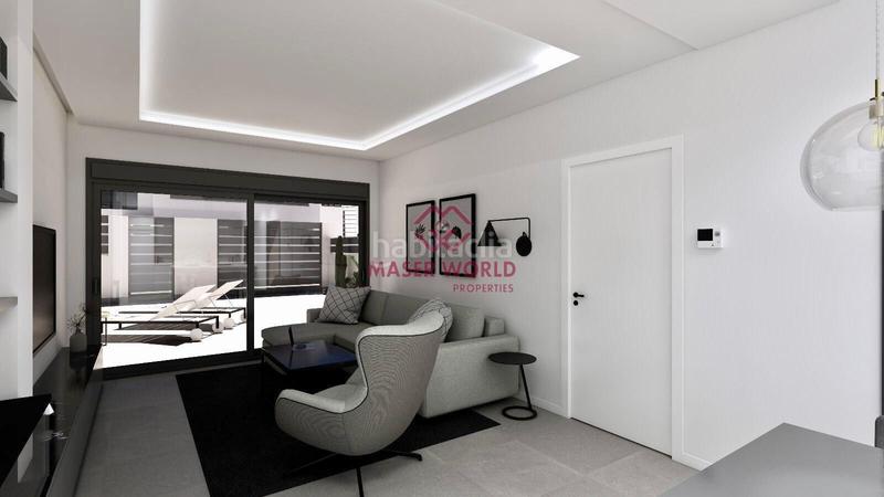 Foto 0a9b48b3-f43e-430f-bf9e-a9053f39b66e. Casa pareada villas pareadas de lujo de nueva construcción costa blanca living en Benijófar
