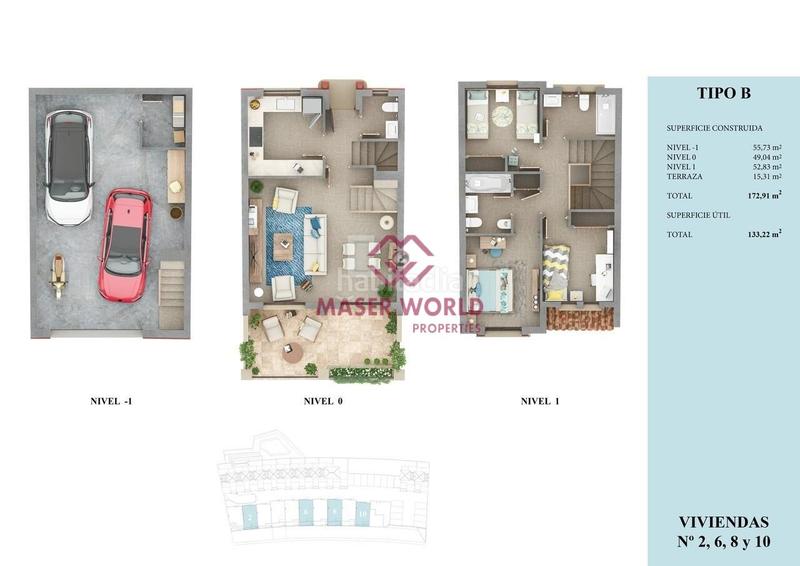 Foto d4382c09-69ce-42ec-8221-7ea02249e020. Casa adossada amb aparcament piscina a Torrecuevas - Lomas del Gato Almuñécar