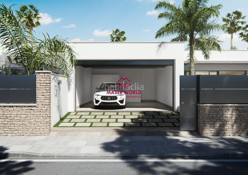Foto 4392cff7-89e9-494d-973b-8537891aca9e. Chalet villa de obra nueva en una planta en San Javier San Javier