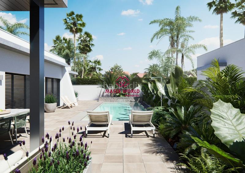 Foto d74abbbf-6fca-4b9f-b3b8-f5f3cb7cfe57. Chalet villa de obra nueva en una planta en San Javier San Javier