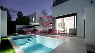 Chalet à San Fulgencio. Villas de obra nueva en san fulgencio con piscina privada y dise